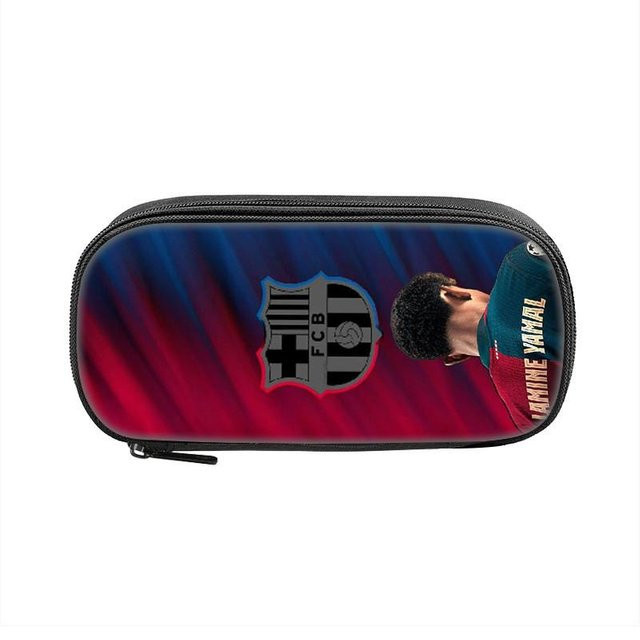 Lamine Yamal Canvas Federmäppchen von LuxeBead in Multicolour mit wasserdichter und kratzfester Mehrschicht-Aufbewahrung für Schüler Style14 - Bild 1