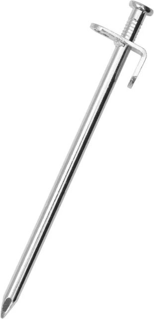 vidaXL Zeltheringe aus verzinktem Stahl, 24 Stück, Farbe: Silber, Länge: 19,5 cm, Durchmesser: 8 mm - Bild 1