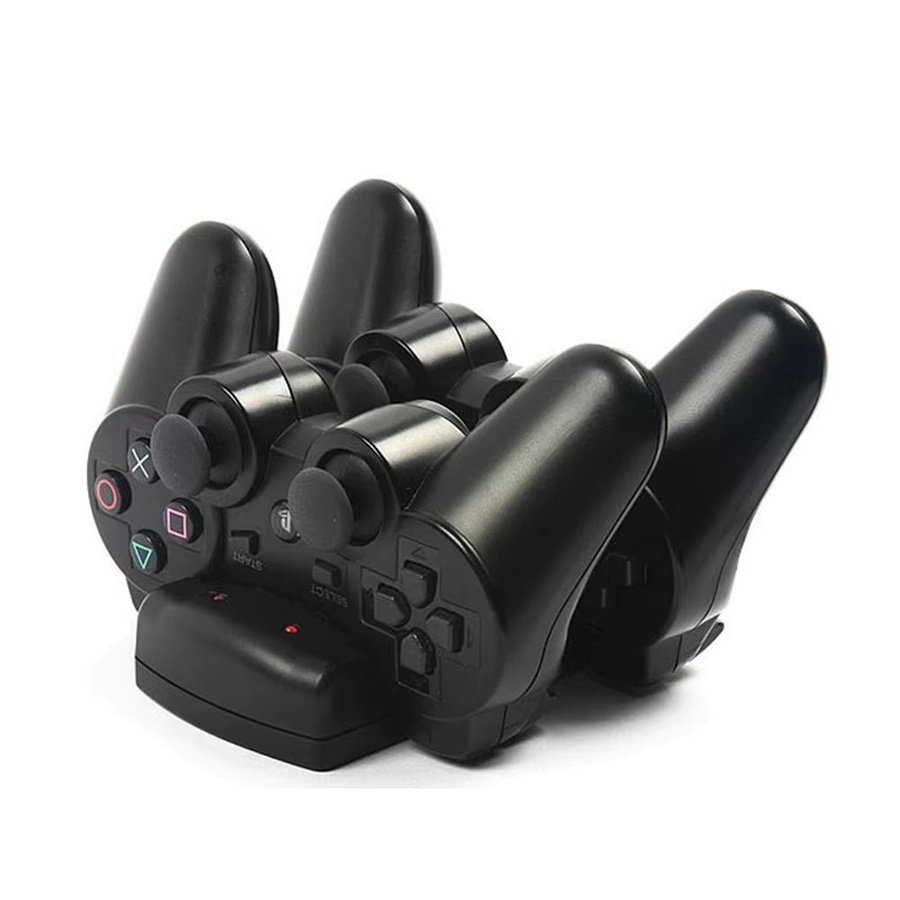 Sony 2 in 1 Ladestation für PS3 und PS Move Controller mit LED-Lichtanzeige in Schwarz - Bild 3