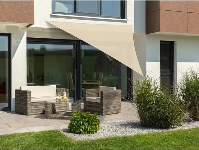 Schneider Sonnensegel Lanzarote beige aus Polyester, B/T/H: 360 x 360 x 360 cm - Bild 1