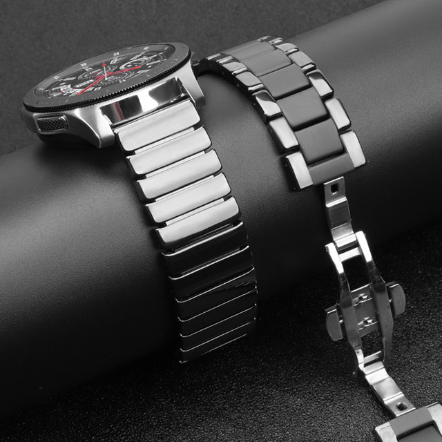 Uhrenarmband Keramik, mattiert, 22 mm, Unisex - Bild 1