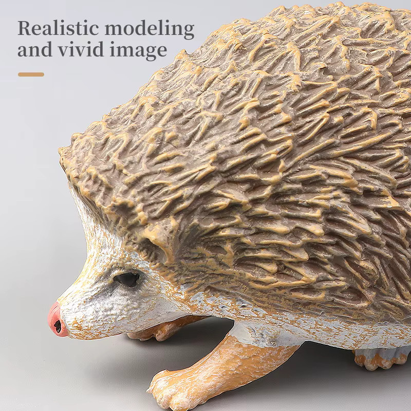 XIALIBAOMOWAN Wildlife World Simulation Igel-Tierset, Actionfiguren-Spielzeug - Bild 3
