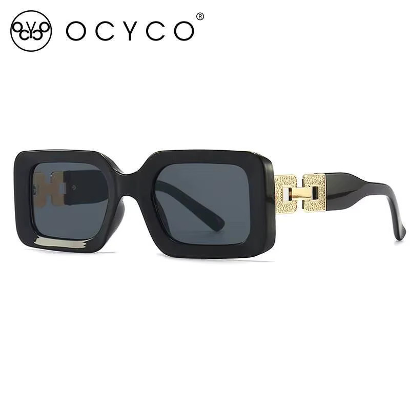 OCYCO Sonnenbrille, quadratisch, Vollrand, Kunststoff, schwarz, Damen - Bild 3