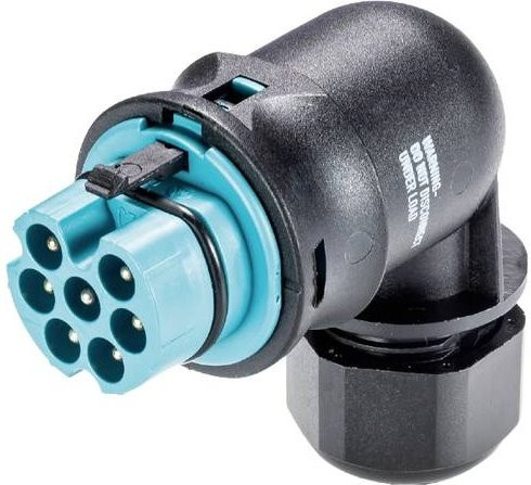 Wieland Electric 96.074.4053.6 Steckverbinder in Türkis und Multicolour - Bild 1
