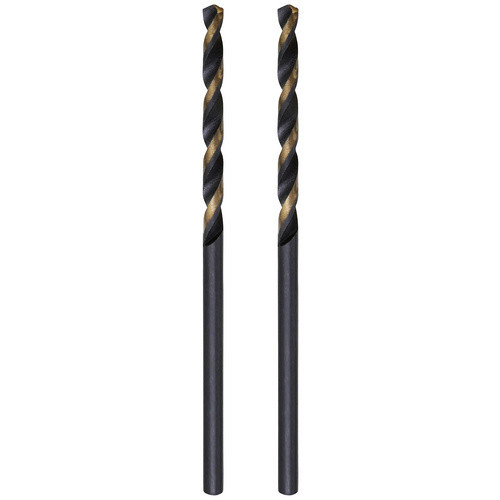 Connex Metallbohrer mit Zentrierspitze aus Stahl, Durchmesser: 2 mm, schwarz - Bild 2