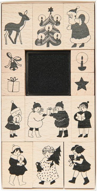 Rico Design Paper Poetry Stempelset Kids - Bild 1