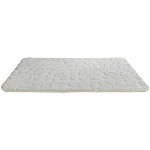 WENKO Badematte Pebbles in Beige, rechteckig, B/T: 80 x 50 cm - Bild 2