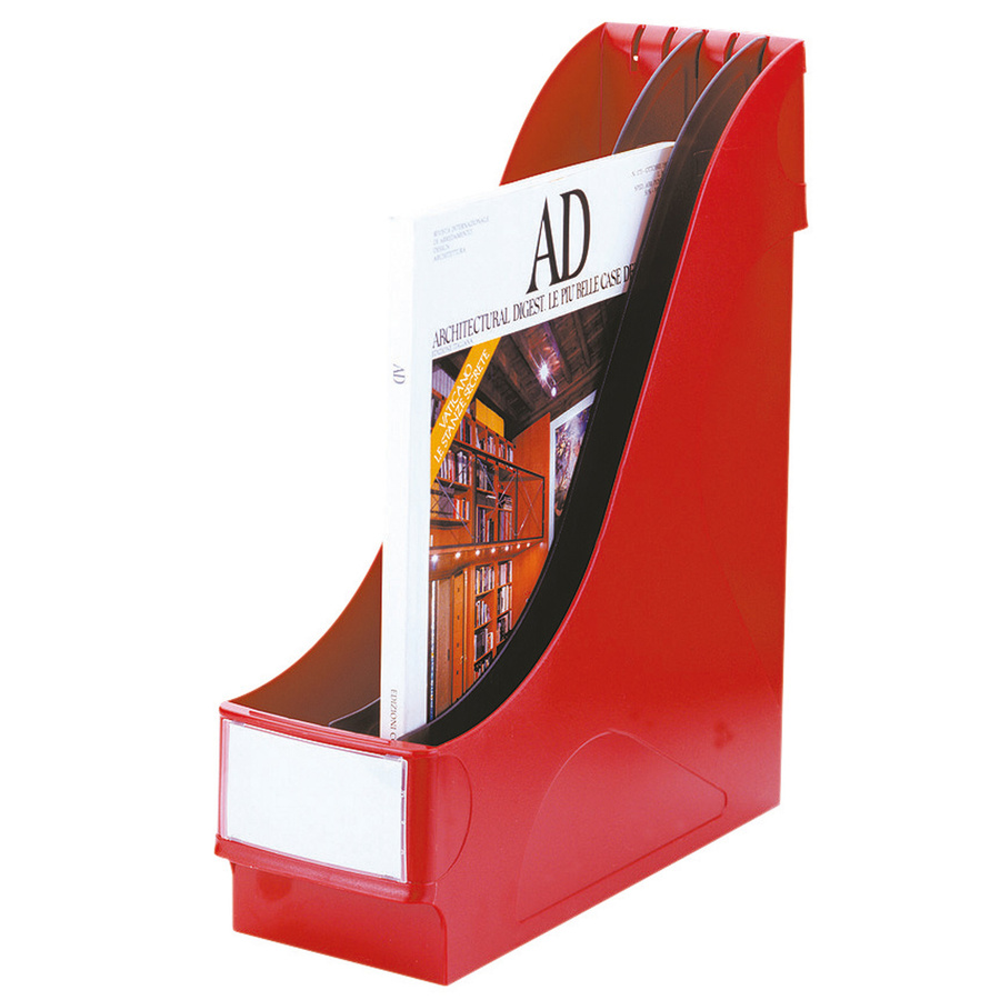 Leitz Stehsammler A4 aus Kunststoff in Rot, B/H/T: 9,5 x 32 x 29 cm - Bild 2