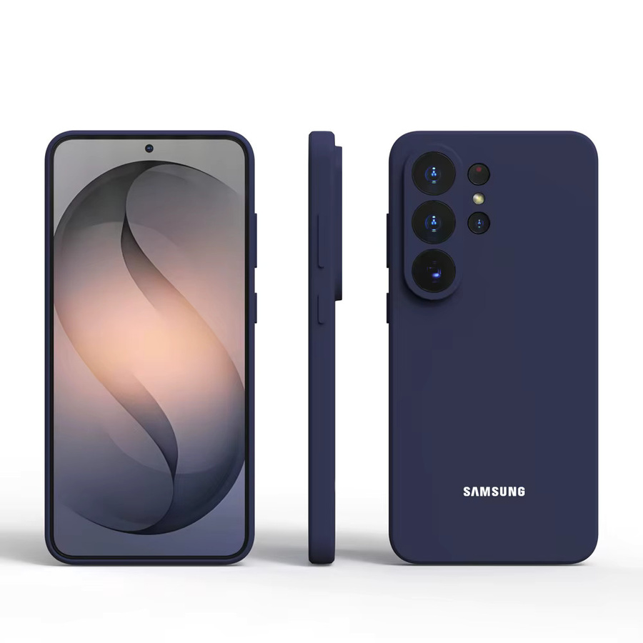 Stoßfeste Flüssigsilikon-Handyhülle für Samsung Galaxy S26 S25 S24 S23 S22 Ultra FE Plus A56 A55 A16 A17 5G in Green und Blue - Bild 4