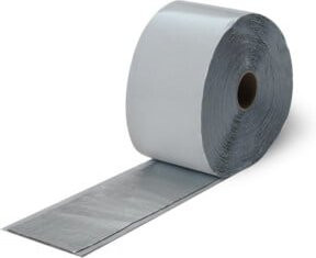 illbruck ME402 Butyl-Dichtungsband aus Aluminium, Farbe: Silber, Breite: 50 mm, Länge: 25 m - Bild 1