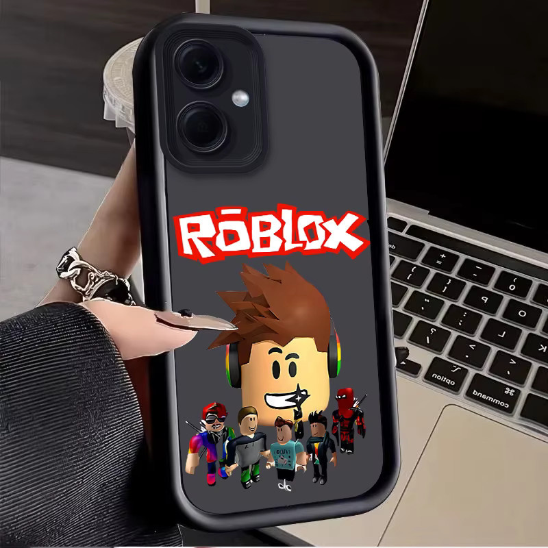 Xiaomi Silikon Schutzhülle mit Cartoon R-Robloxes Design für Redmi Note 14 13 12 Turbo 11S 4G 11 10 Pro Plus 9 14C 13C 12C 9C A2 A1 - Bild 2