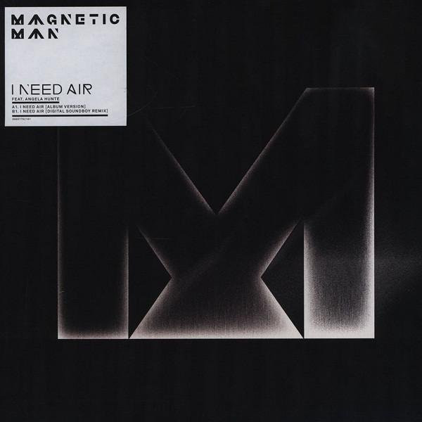 Magnetic Man & Angela Hunte - I Need Air 12-Zoll Vinyl LP Columbia Europa Dance & Electronica Schwarz Gebraucht - Bild 1