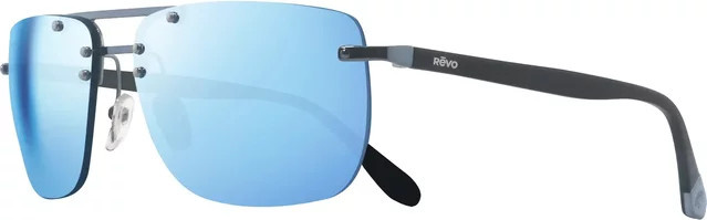 Revo Titan Sonnenbrille, randlos, square, blue, Herren - Bild 1