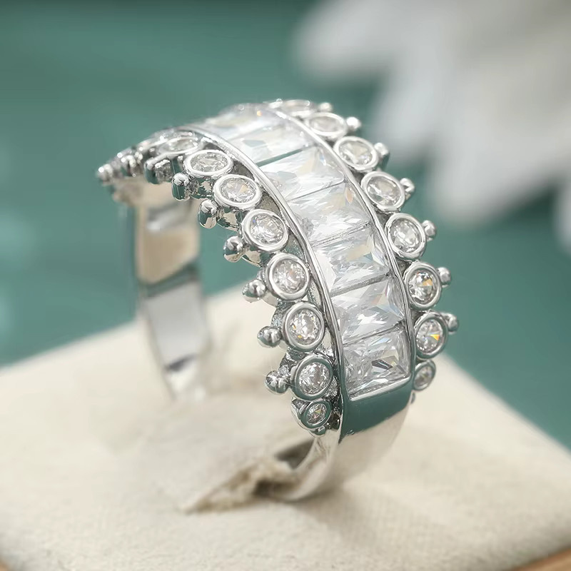 YoYo Verlobungsring, Silber, Zirkonia, Damen - Bild 2