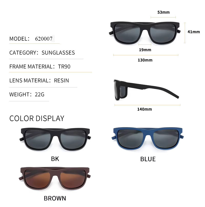 ZENOTTIC Sportsonnenbrille, polarisiert, TR90, Unisex, Vollrand - Bild 4