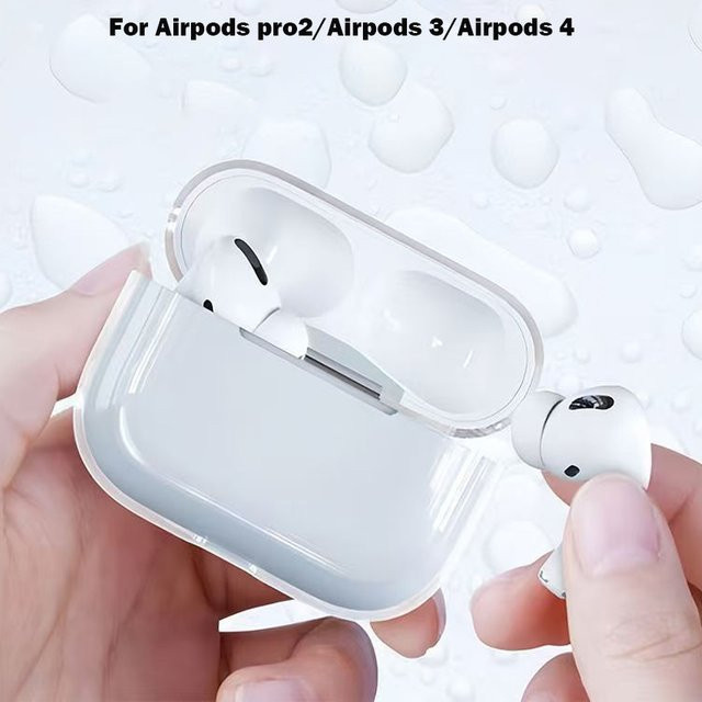 Transparente Schutzhülle für Apple AirPods 4, AirPods 3 und AirPods Pro 2 aus PC - Bild 1