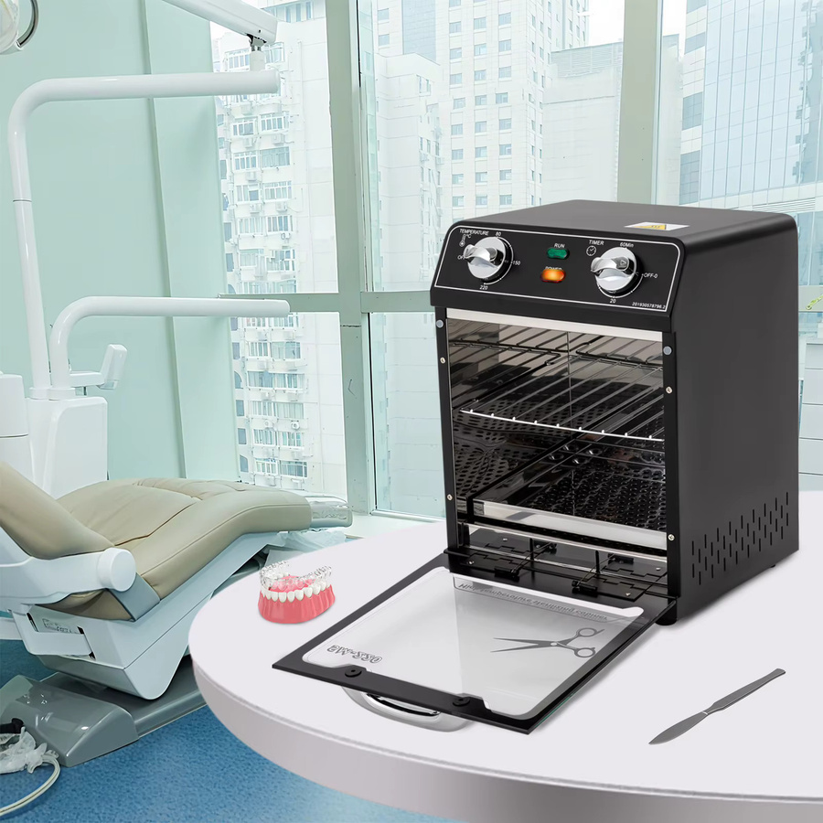 Sweetmile Hochtemperatur-Sterilisator aus Edelstahl in Schwarz mit 8 l Volumen und 600 W Leistung zur Desinfektion von Werkzeugen - Bild 5