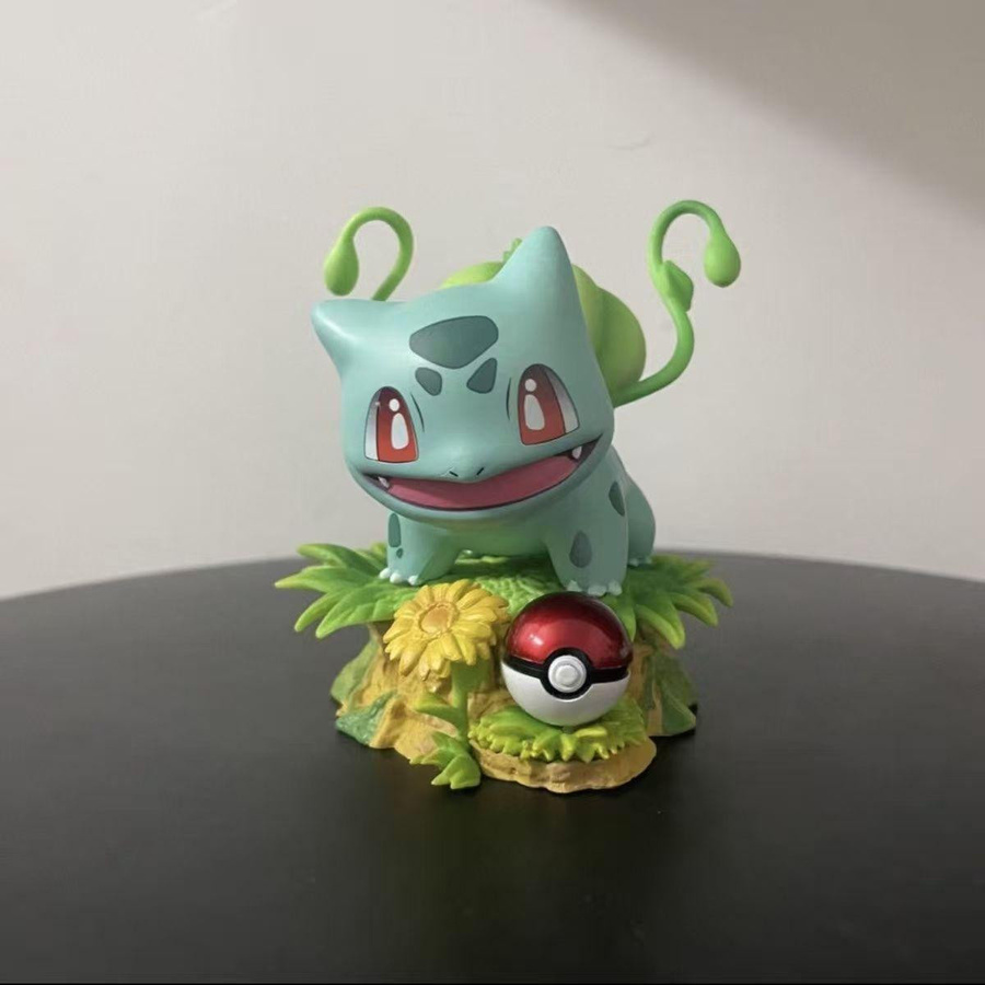 Yiran toy 1 Pokémon Bulbasaur Gengar Anime Spielzeug PVC Bunt / Mehrfarbig - Bild 2