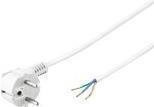 MicroConnect Power Cord Schuko/Open in Weiß, Länge: 5 m (PE14050SOW) - Bild 1