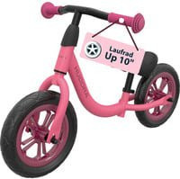 Hudora Laufrad Up 10" pink Stahlrahmen ab 18 Monaten - Bild 1