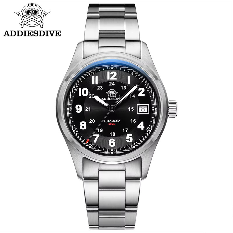 ADDIESDIVE Armbanduhr, Automatik, Edelstahl, Saphirglas, Herren - Bild 5