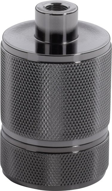 Just Light Fassung E27 im Retro-Stil, Schwarz Glänzend, 60 W - Bild 1