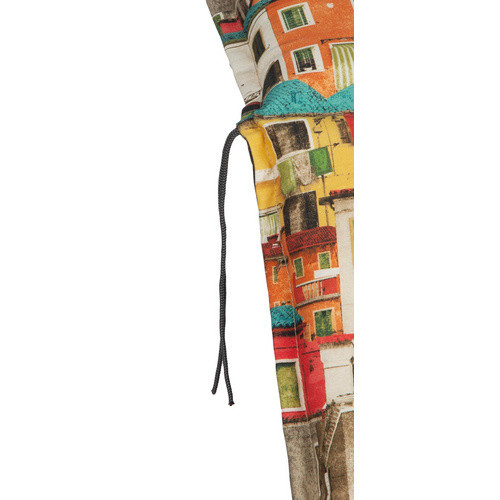 Beo Sitzauflage Hochlehner Tours 4er-Set mit Hausdesign in Bunt und Orange, B/H: 118 x 46 x 8 cm - Bild 2