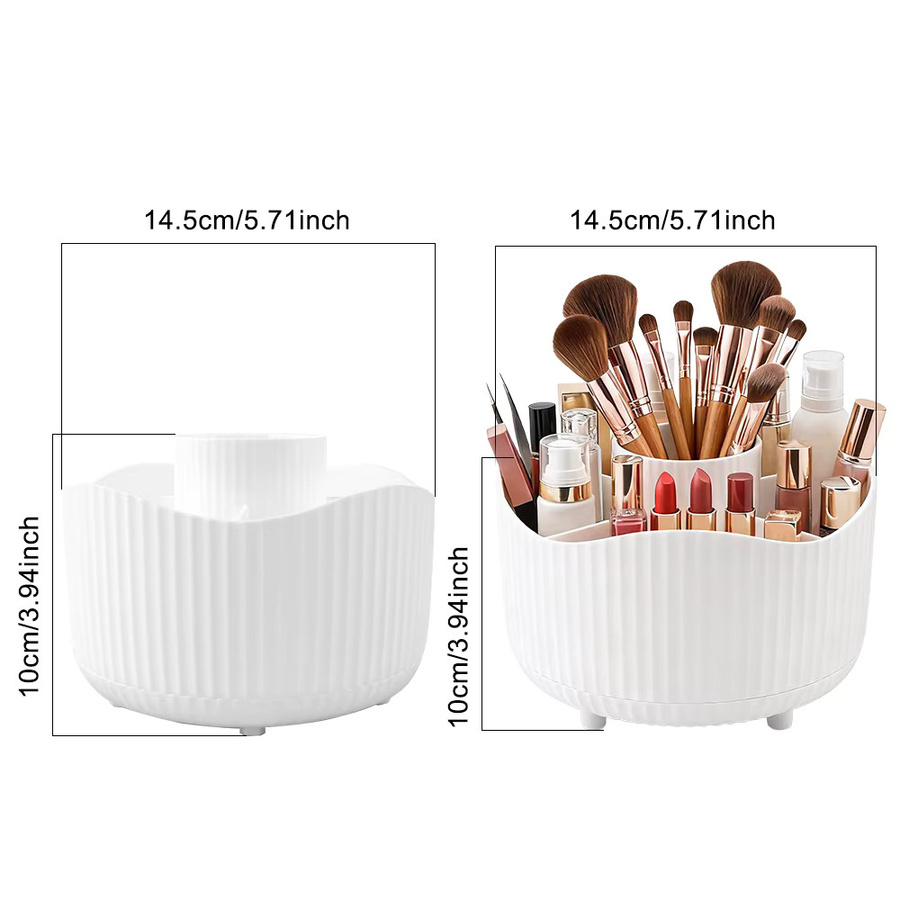 RUNTOIN Make-up-Organizer, weiß - Bild 4