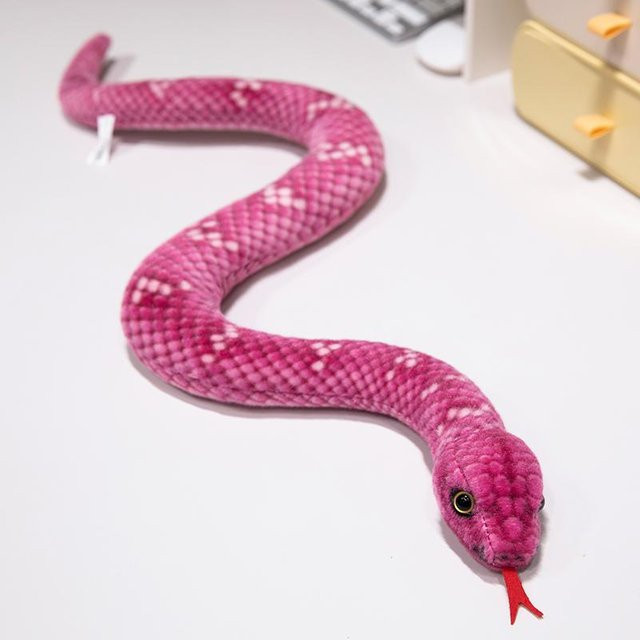 Yiran toy Schlange, Plüschtier, Mehrfarbig, 50cm - Bild 1