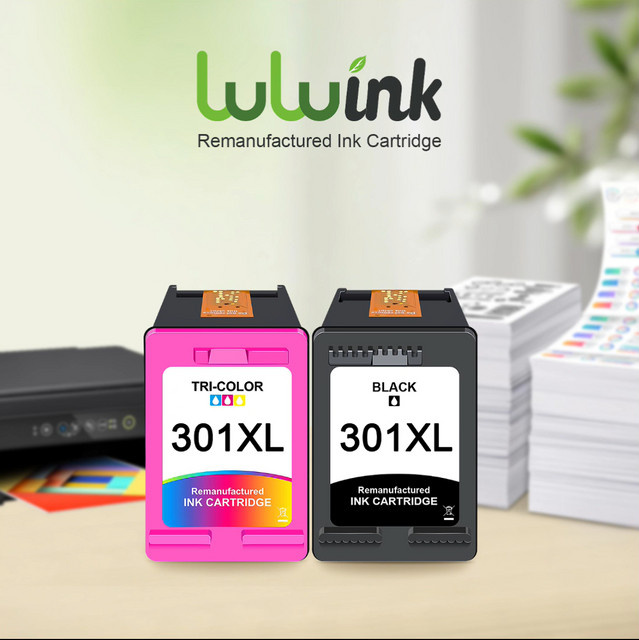 Druckerpatronen Set 301XL kompatibel mit HP, Schwarz und Dreifarbig, passend für Envy 5530, Envy 5532, OfficeJet 4500, OfficeJet 4630 und Deskjet 1010 - Bild 1