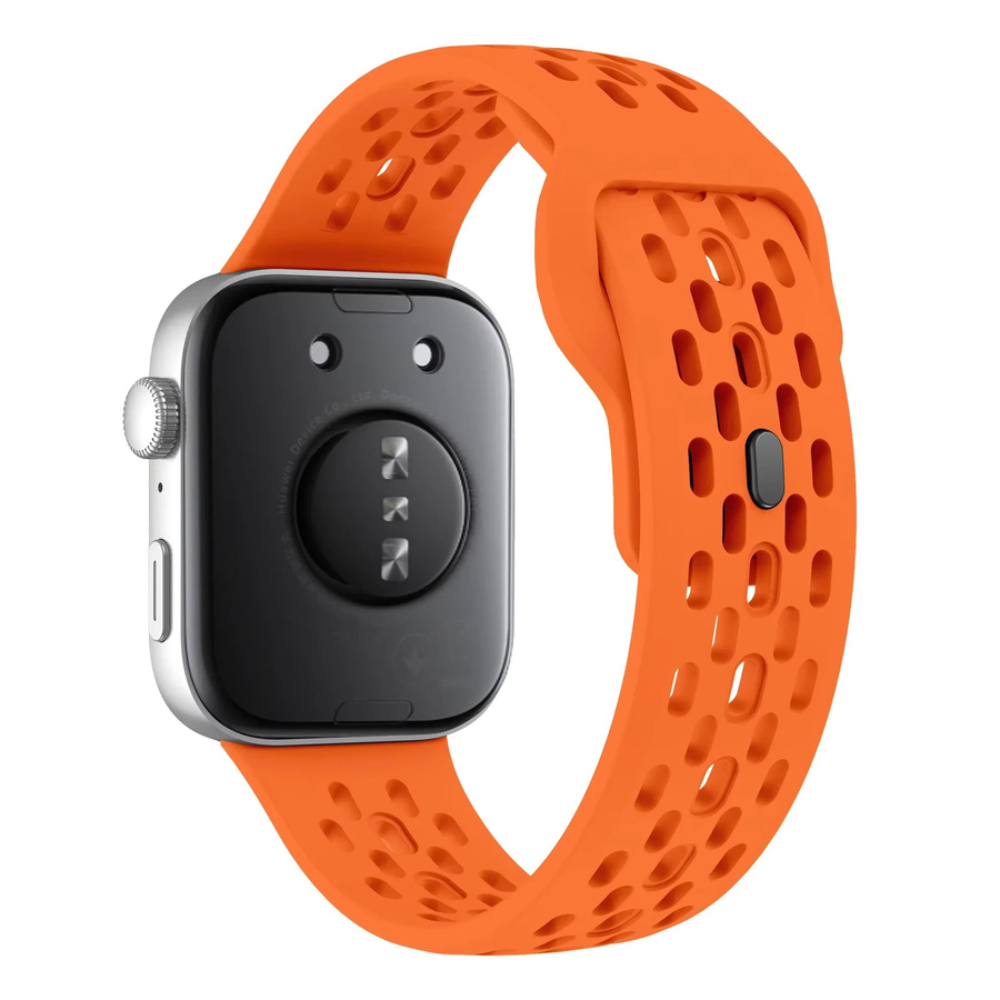 Huawei Uhrenarmband Silikon, orange, Huawei Watch Fit 4/Fit 3/Fit 4 Pro - Bild 2