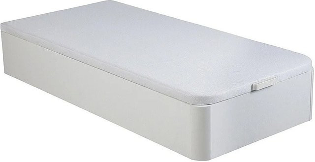 YSMÉE Bettgestell Hestia mit Bettkasten und Lift-up-Funktion, Weiß, B: 90 cm, L: 190 cm - Bild 1