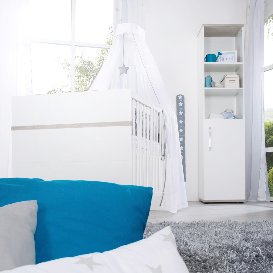Roba Regal Moritz Ersatzteil: Weiße Türen mit Soft-Close-Funktion für das Kinderzimmer - Bild 1