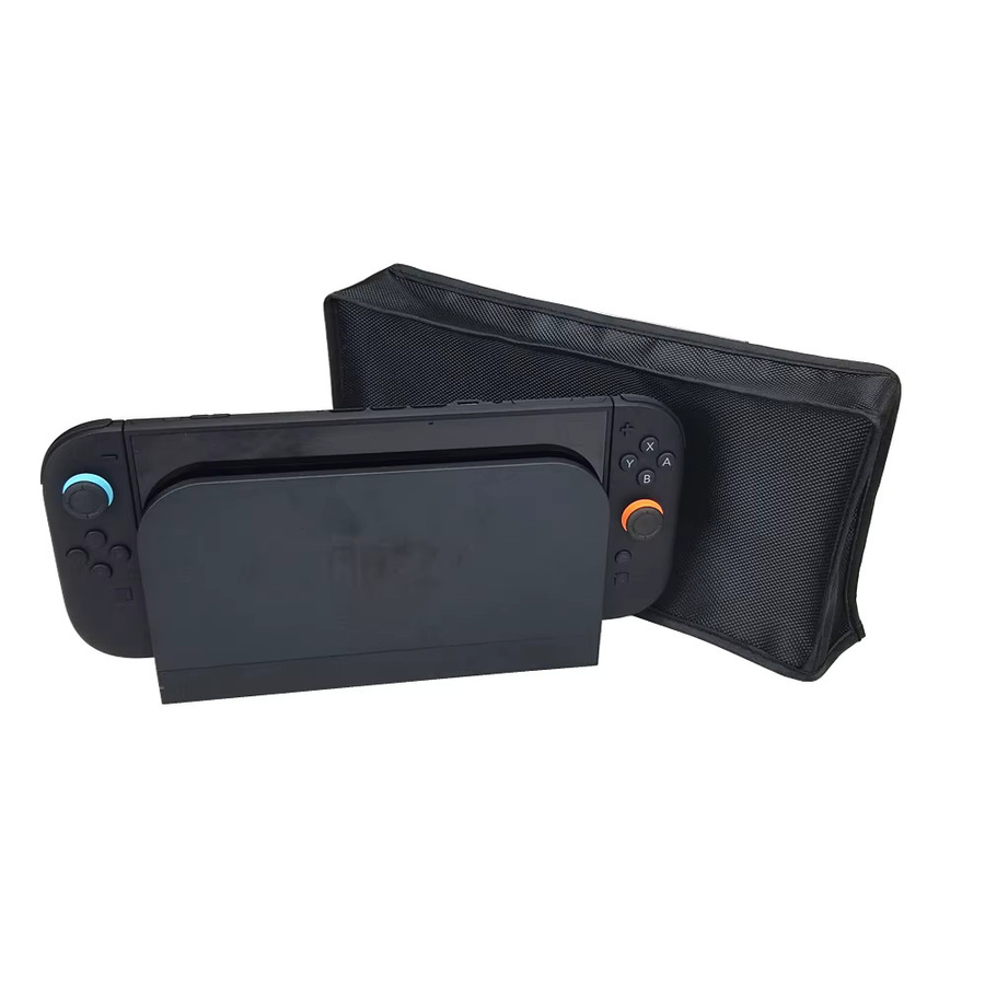 BUBM Staubdichte Schutzhülle für Nintendo Switch 2 Dock, kratzfestes Netz zur Staubvermeidung, erhältlich in Schwarz oder Grau - Bild 2