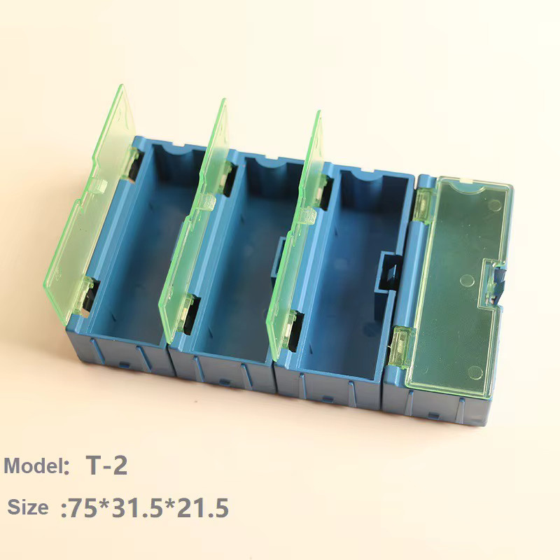 LISM SMT Komponenten-Box 20-teiliges Set für elektronische Bauteile, Widerstände und Schrauben, Farbe: Pink - Bild 3