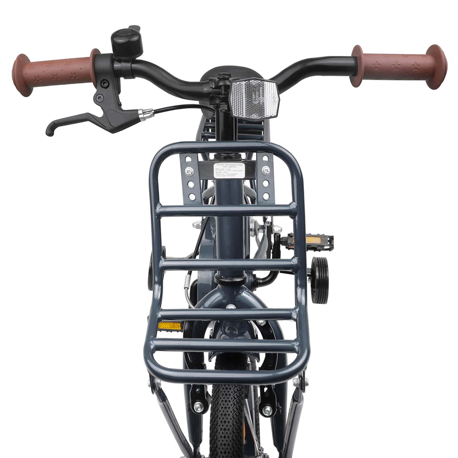 VD Home Furnishing Kinderfahrrad 12 Zoll Dunkelgrau - Bild 1