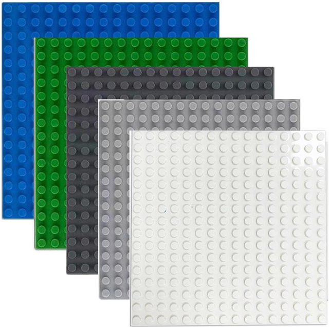 Wucifang Bags Bauklotz-Basisplatte, 5-teiliges Set, ab 6 Jahren - Bild 1