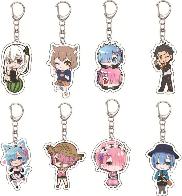 Bandai Schlüsselanhänger Anime Re:Zero, Unisex - Bild 1