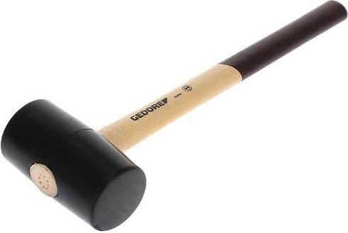 Gedore Gummihammer Schwarz 630g - Bild 1