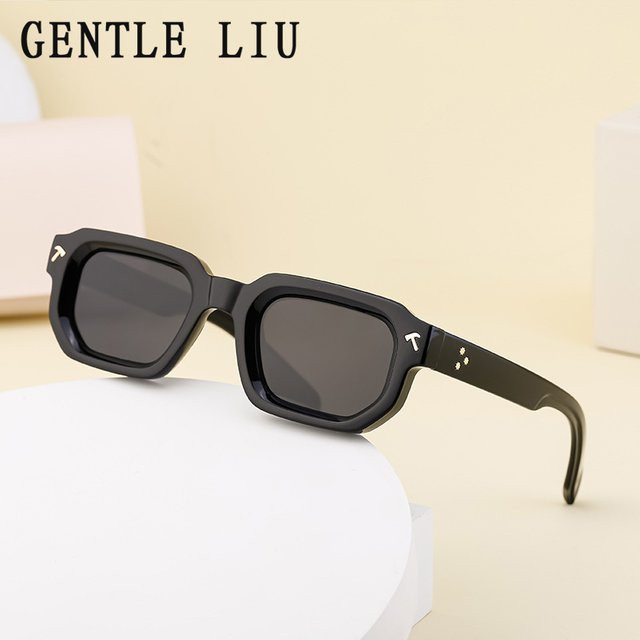 GENTLE LIU Sonnenbrille, square, Vollrand, unisex, polarisiert - Bild 1