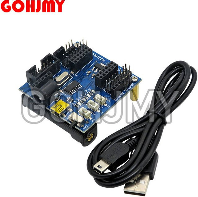 GOHJMY CC2530 Zigbee Modul UART Drahtlose Kernplatine mit Sensor-Knoten und serieller Schnittstelle 2,4 GHz in Blau - Bild 1