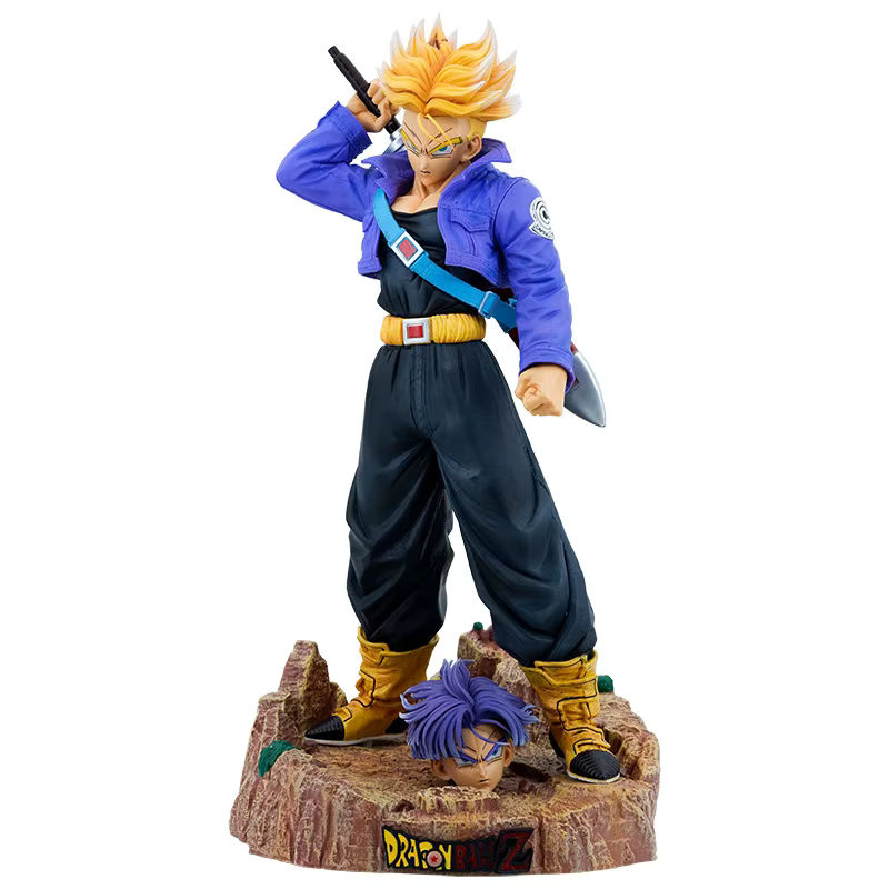 Bandai Dragon Ball Z Anime Figur Super Saiyajin Trunks Modell aus Kunststoff, mehrfarbig, Höhe: 23 cm - Bild 7