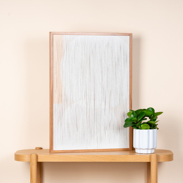Moderne abstrakte Kreis Illustration von BLUME2000 in Beige und Creme - Bild 1