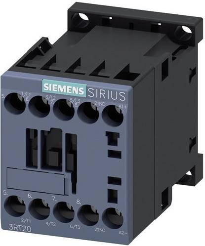 Siemens Schütz 3RT2017-1UB42 in Grau mit 1 Öffner, 22kW, 690V, 11A und Varistor - Bild 1