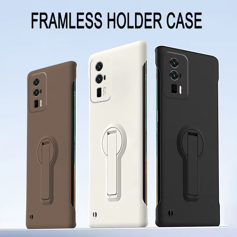 Xiaomi Handyhülle mit Drehständer und rahmenlosem Design in Purple für Redmi 12 13 14C Redmi Note 11S 11 12 13 14 Pro Plus - Bild 3