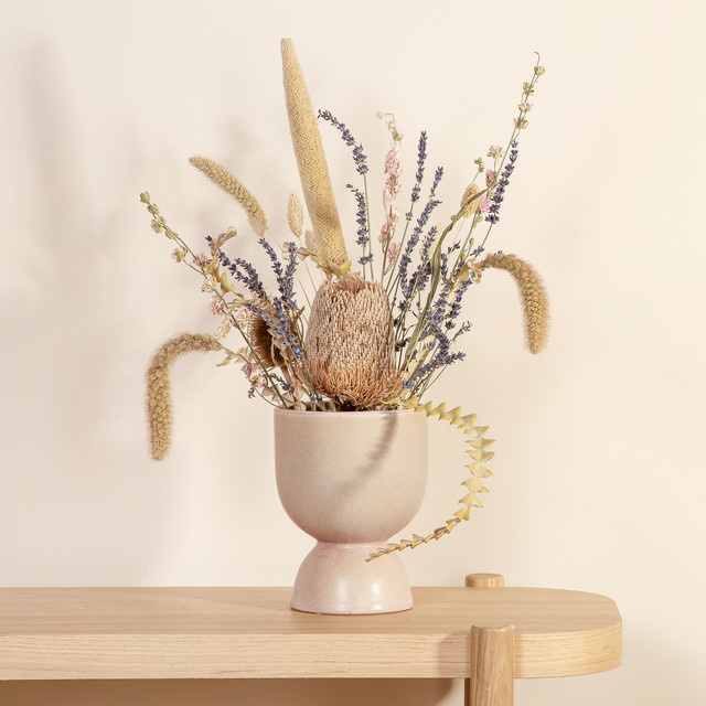 DIY Trockenblumengesteck Soft Pastels von Blume2000 in Pink, White und Multicolour - Bild 1