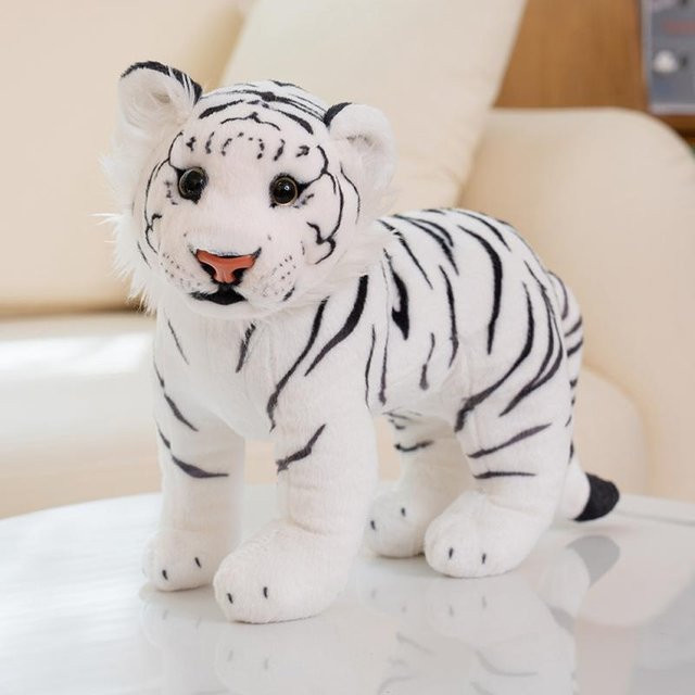 Yiran toy Plüschtiere Löwe Tiger Leopard, Stofftiere, 30cm - Bild 1