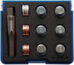 BGS Reparatursatz für Öl-Ablass-Gewinde M13 x 1,5 mm in Silber - Bild 1