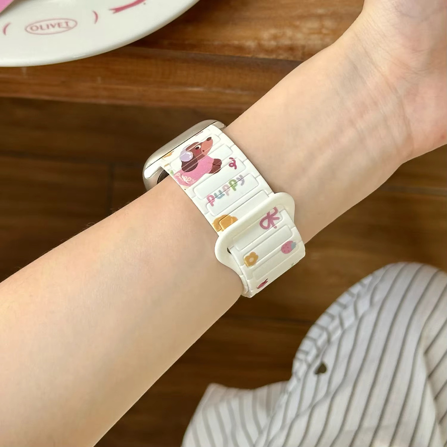 RWBANDS Uhrenarmband Silikon, Cartoon, Damen - Bild 2