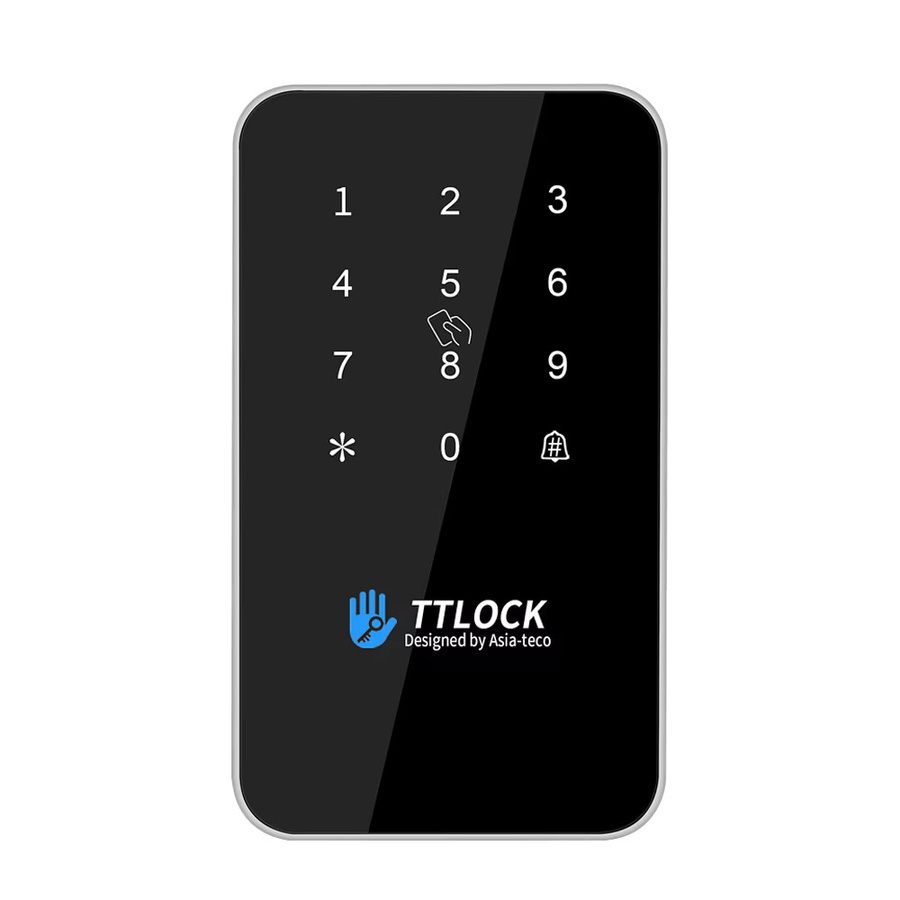 BSTUOKEY IP67 Wasserdicht Smart Lock mit TTlock App, Fingerabdruck, Passcode, Bluetooth und 13,56 MHz Karte, Outdoor Zugangskontrolltastatur in Schwarz oder Silber - Bild 6